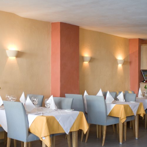Maler Bielefeld, Innenraum: Restaurant il Faro in Bad Salzuflen / Kalklasuren und Stuccolustro