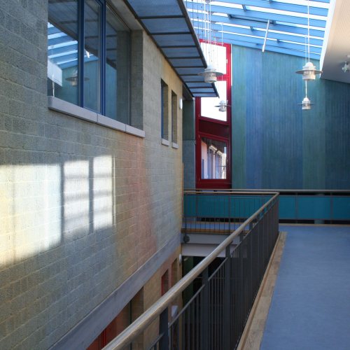 Maler Bielefeld, Innenraum: Schule Stolzenau / Lasurfarbgestaltung