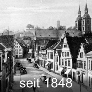 Maler Bielefeld, seit 1848, zur Historie von Stenner und Keitel